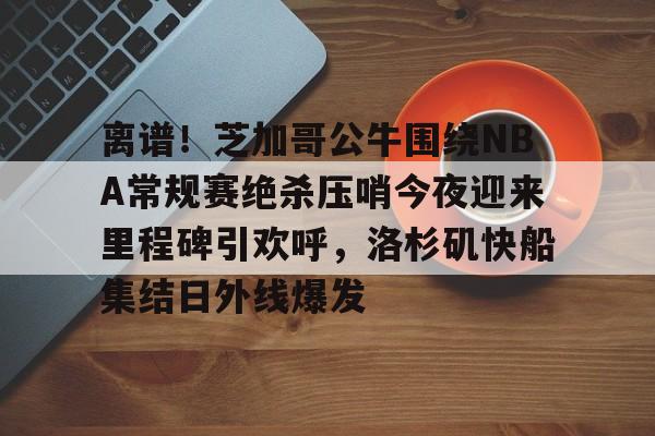 离谱！芝加哥公牛围绕NBA常规赛绝杀压哨今夜迎来里程碑引欢呼，洛杉矶快船集结日外线爆发的简单介绍